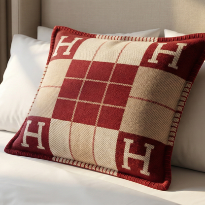 Heritage Check Pillow