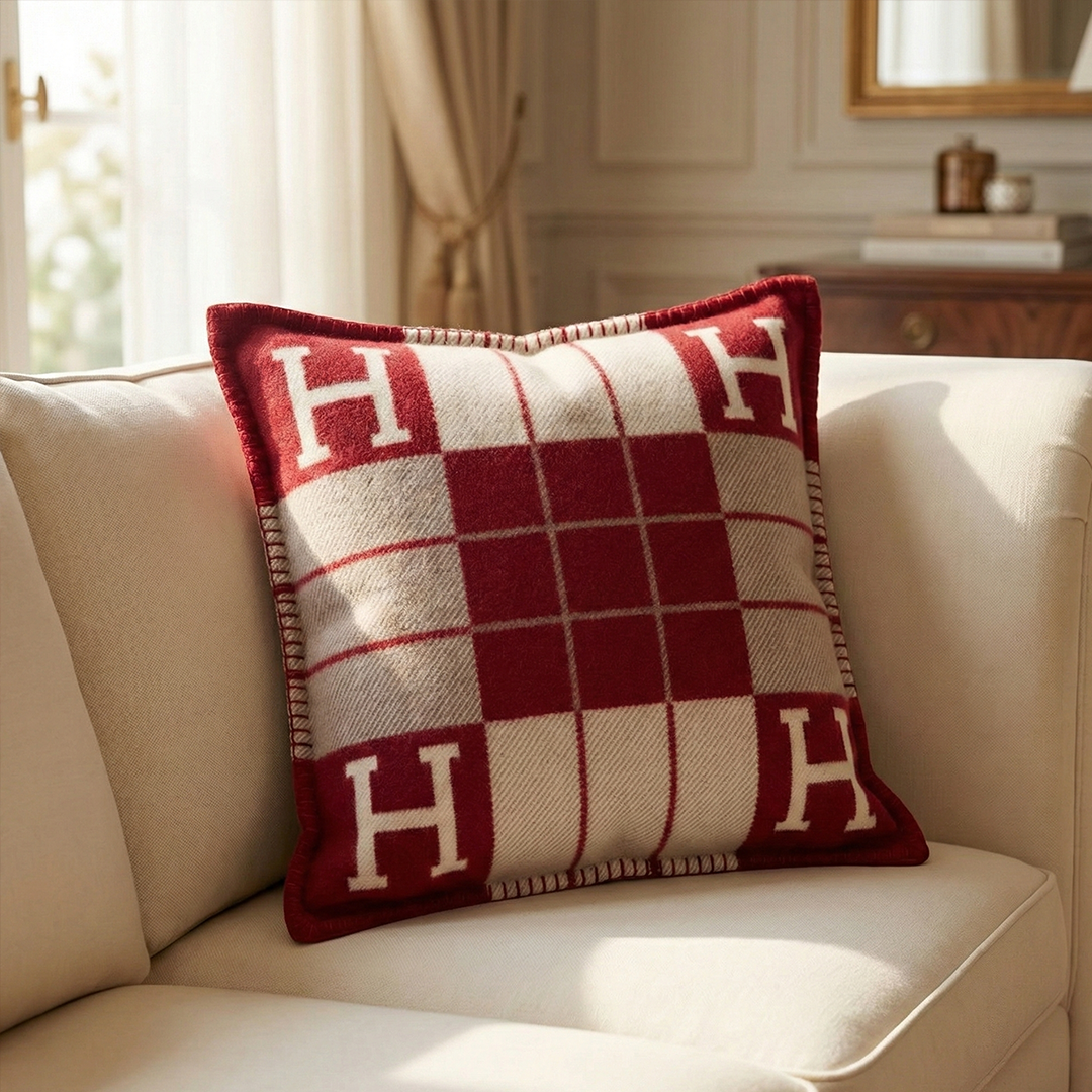 Heritage Check Pillow